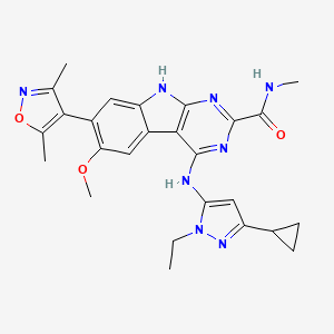 Chemical structure of HJB97