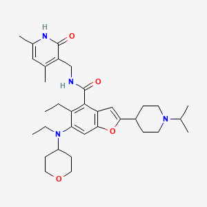 Chemical structure of EBI-2511
