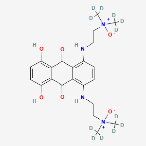 Chemical structure of Banoxantrone D12