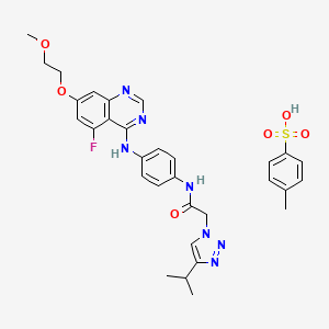 Chemical structure of AZD3229 Tosylate