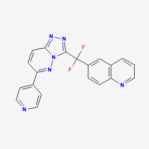 Chemical structure of JNJ-38877618