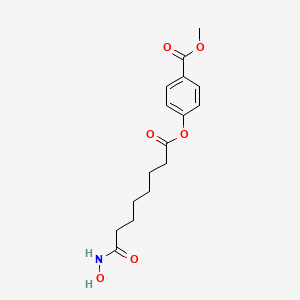 Chemical structure of Remetinostat