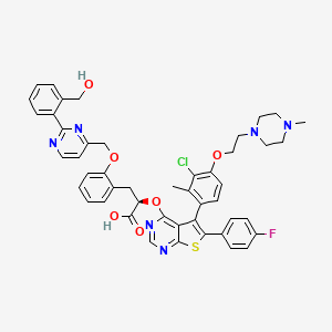 Chemical structure of MIK665 (S-64315)
