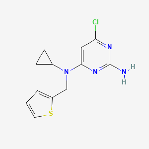 Chemical structure of LRE1