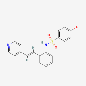 Chemical structure of HMN-154