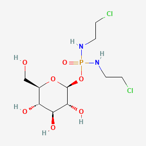 Chemical structure of Glufosfamide