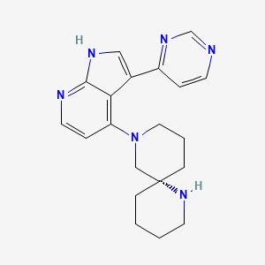 Chemical structure of BDP9066