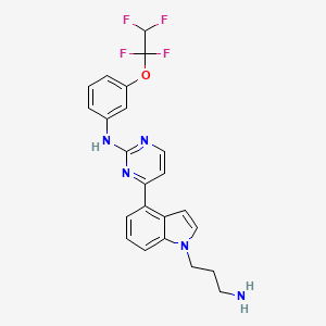 Chemical structure of BCR-ABL-IN-1