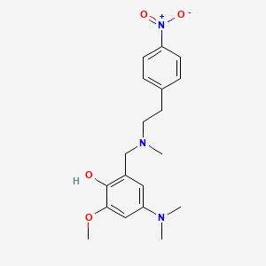 Chemical structure of BN82002