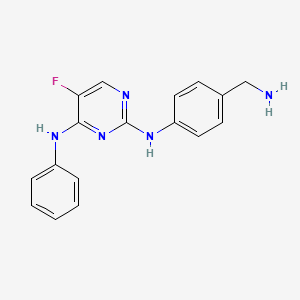 Chemical structure of CZC-8004 (CZC-00008004)