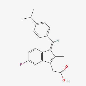 Chemical structure of K-80003 (TX-803)