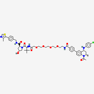 Chemical structure of MZP-55