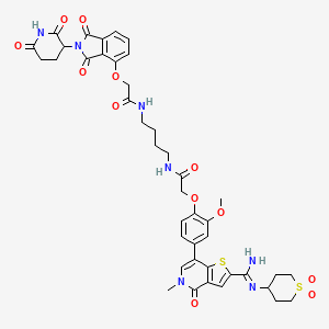 Chemical structure of PROTAC BRD9 Degrader-1
