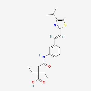 Chemical structure of MCI826