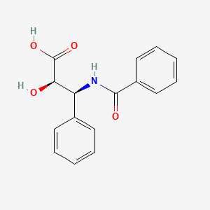 Chemical structure of N-Benzoyl-(2R,3S)-3-phenylisoserine