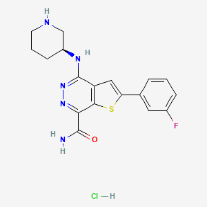 Chemical structure of CHK-IN-1