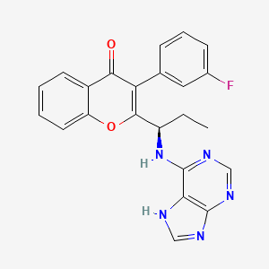 Chemical structure of Tenalisib R Enantiomer