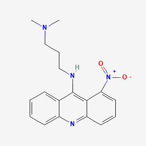 Chemical structure of Nitracrine