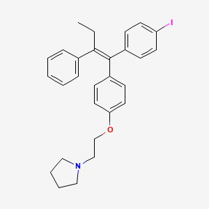 Chemical structure of Idoxifene