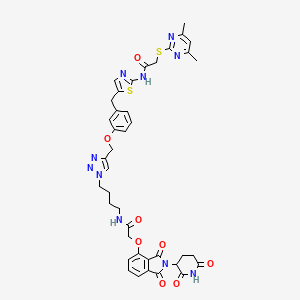 Chemical structure of PROTAC Sirt2 Degrader-1