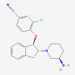 Chemical structure of SAR7334