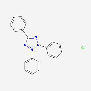 Chemical structure of Tetrazolium Red (TTC)