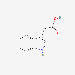 Chemical structure of Indole-3-Acetic Acid