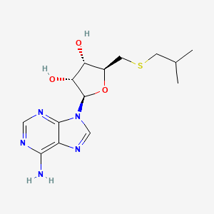 Chemical structure of SIBA