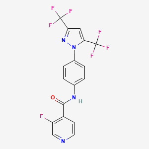 Chemical structure of Pyr6