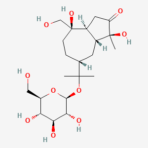 Chemical structure of Atractyloside A