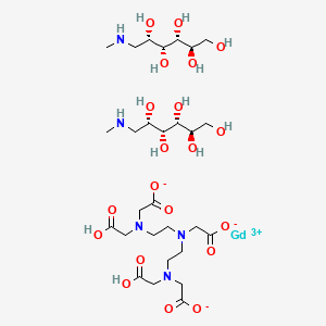 Chemical structure of Gadopentetate Dimeglumine