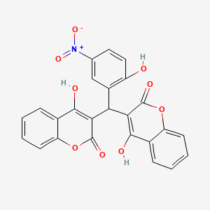 Chemical structure of 5(6)-FAM SE