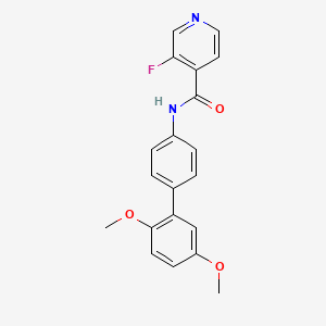 Chemical structure of Synta66