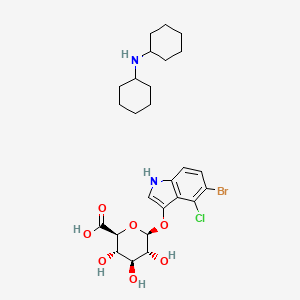 Chemical structure of X-Gluc Dicyclohexylamine