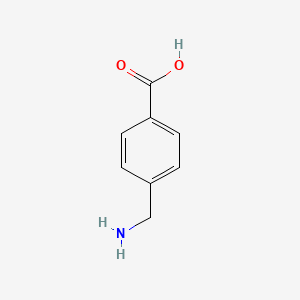 Chemical structure of 4-(Aminomethyl)Benzoic Acid
