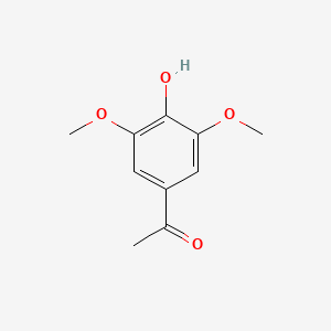 Chemical structure of Acetosyringone