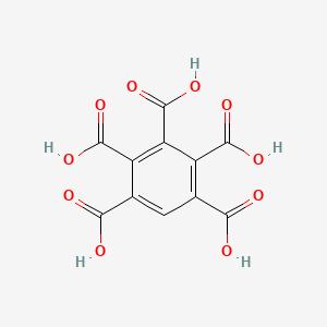 Chemical structure of Benzenepentacarboxylic Acid