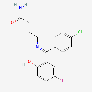 Chemical structure of Progabide