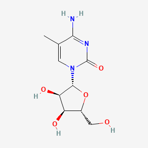 Chemical structure of 5-Methylcytidine