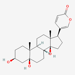 Chemical structure of Telocinobufagin
