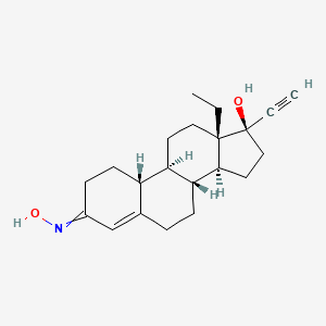 Chemical structure of Norelgestromin