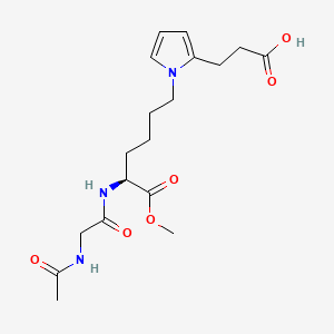 Chemical structure of CEP dipeptide 1