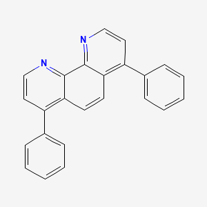 Chemical structure of Bathophenanthroline