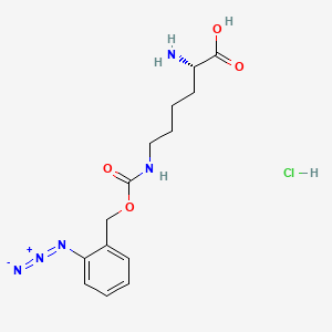 Chemical structure of OABK hydrochloride