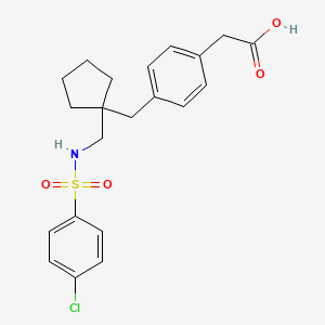 Chemical structure of LCB-2853