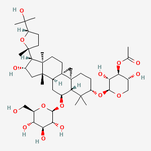 Chemical structure of Isoastragaloside II