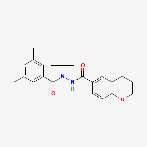 Chemical structure of Chromafenozide (ANS118)