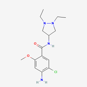 Chemical structure of Dazopride