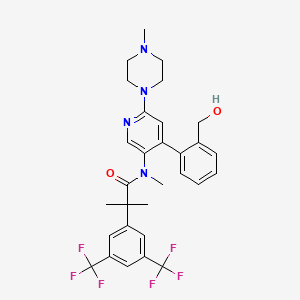 Chemical structure of Monohydroxy Netupitant