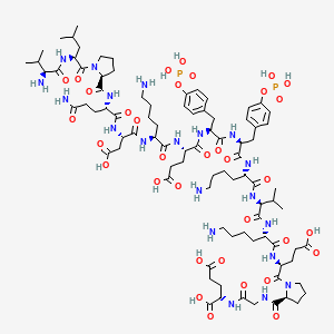 Chemical structure of Tyrosine Protein Kinase JAK 2 Phospho-Tyr8, 9